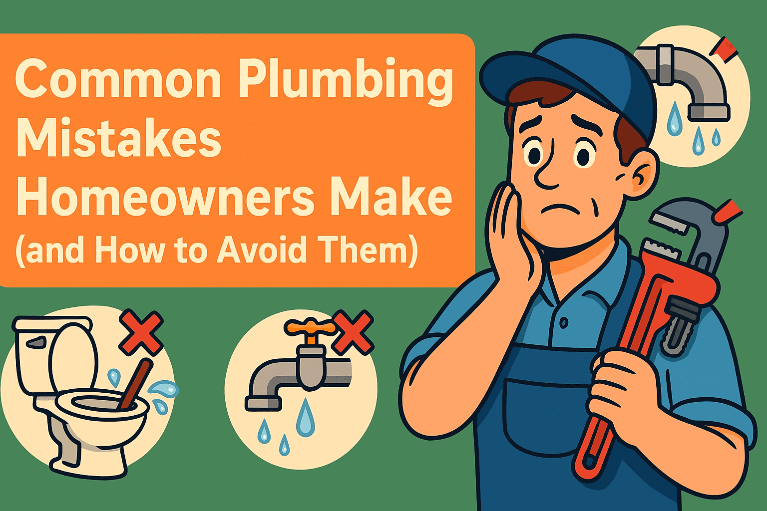 Common Plumbing Mistakes Homeowners Make (and How to Avoid Them) 🚰👩‍🏠